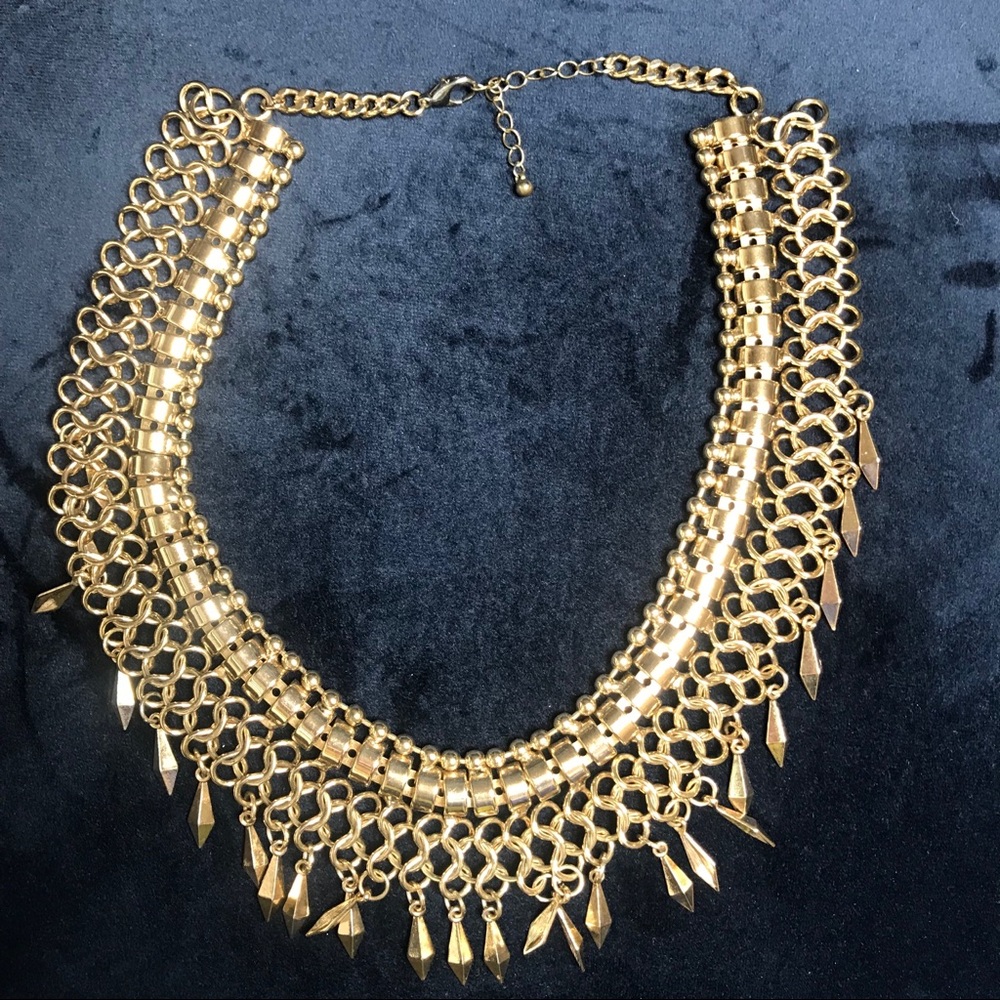 Gold Statement Necklace